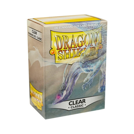 Dragon Shield Classic Clear 100 Sleeves Dragon Shield Classic Clear 100 Sleeves