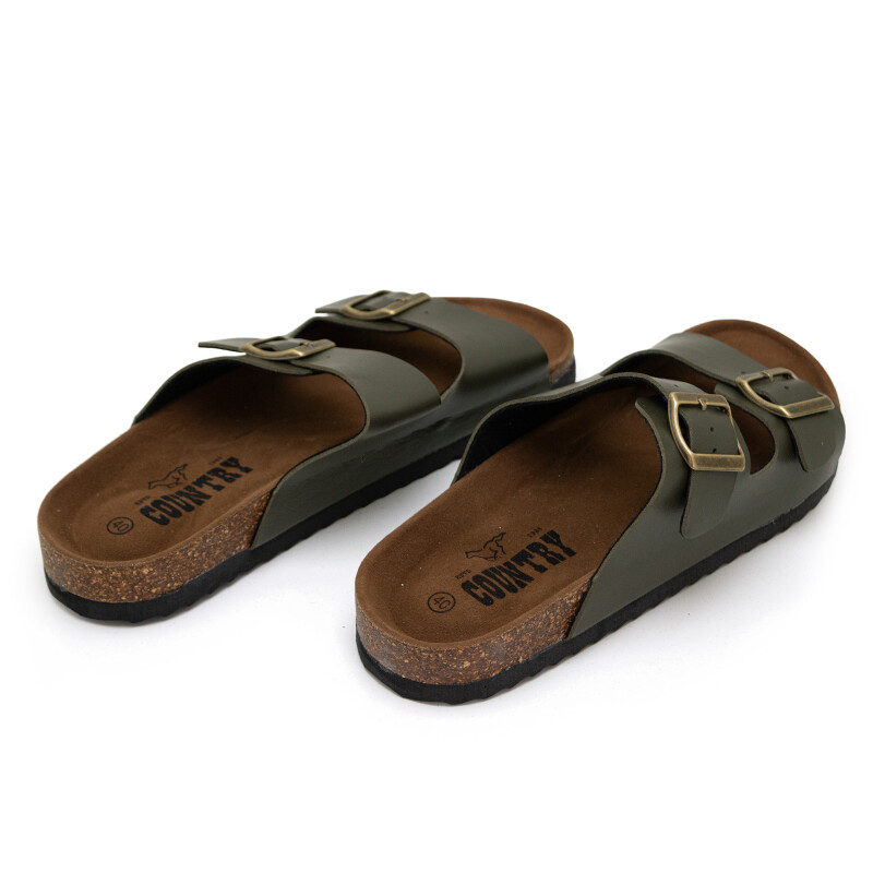 Sandalias Country de Hombre - YF16M Verde
