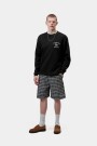 L/S Eightynine Waffle T-Shirt Negro