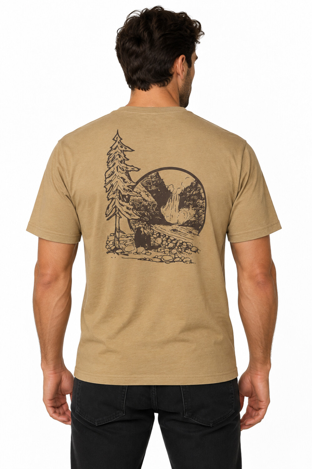 Remera Fado Beige Oscuro