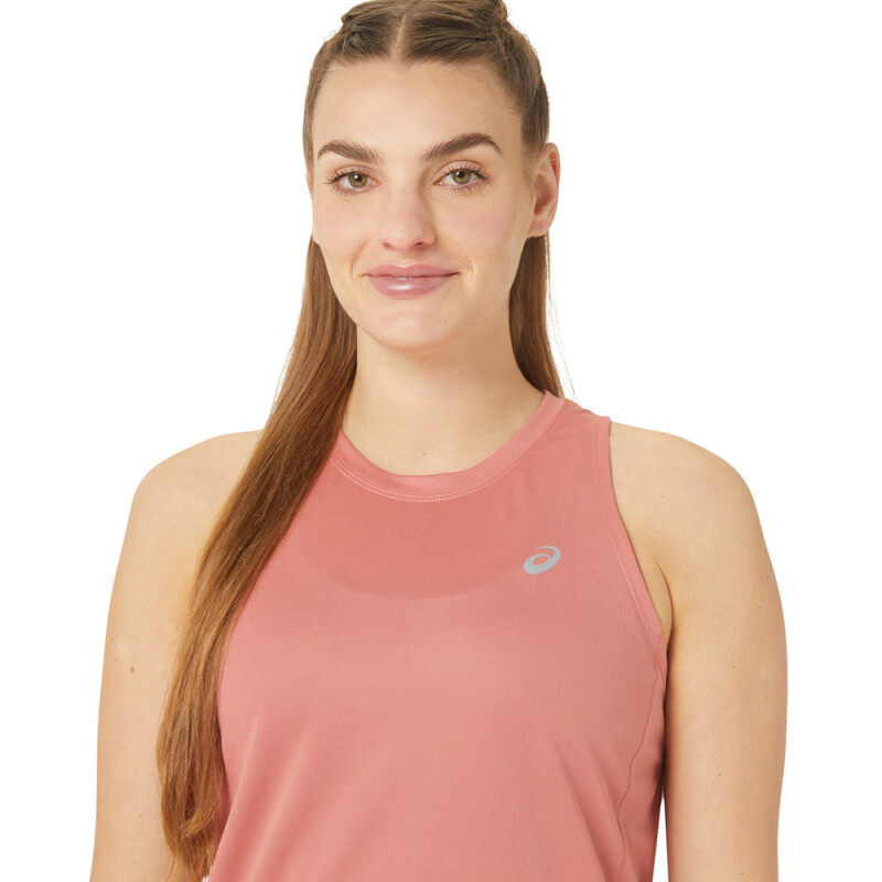 Silver Tank - Mujer Light Garnet