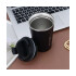 Vaso Térmico Coffee Mug 510 Ml Con Tapa Café Té Taza Jarra Variante Color Negro