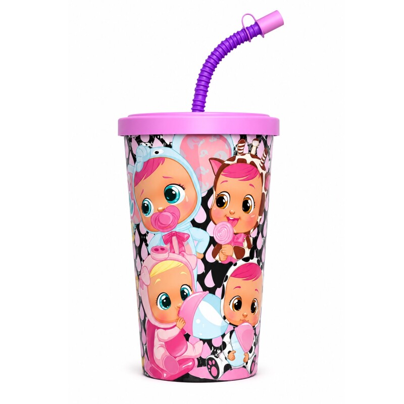 Vaso Cry Babies con Sorbito VASO SPORT CRY BABIES