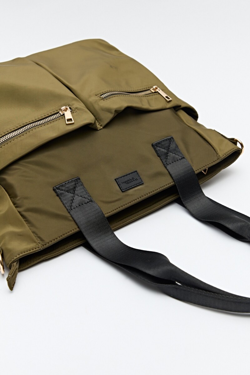 BOLSO SHEERAN Verde Militar