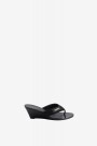 SANDALIAS WEDGE Negro