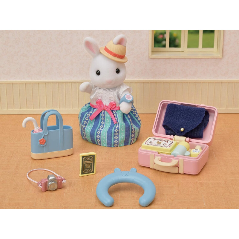 Sylvanian Families 5641 Set viaje de fin de semana - Emilia Conejo de Nieve - Sylvanian Families 5641 Set viaje de fin de semana - Emilia Conejo de Nieve -
