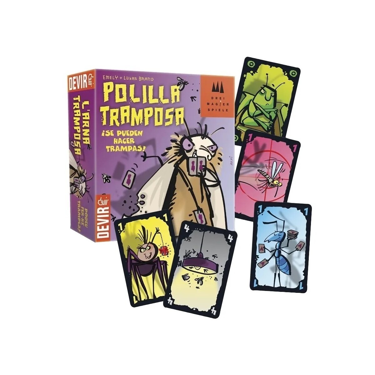 Juego de Cartas Polilla Tramposa Devir 