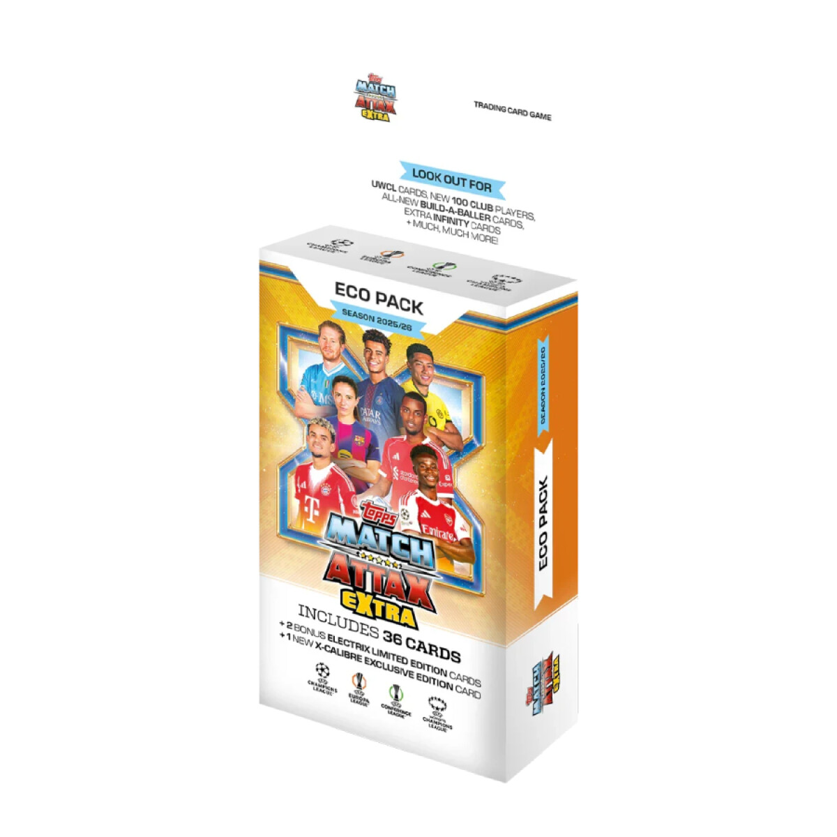 Topps Match AttaX Extra - Eco Pack 2025/26 - 36 tarjetas 