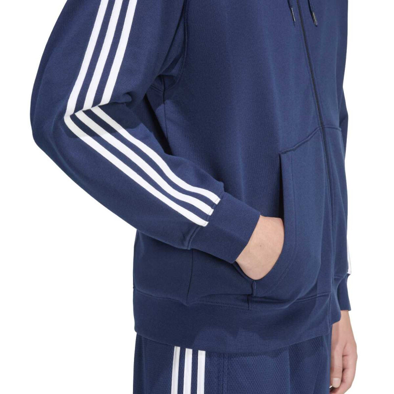 Buzo Adidas BAGGY FZ HOODIE Hombre KD4097 Azul