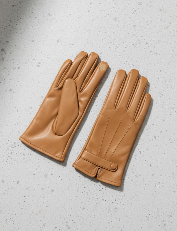 Guantes Eco Cuero MARRON