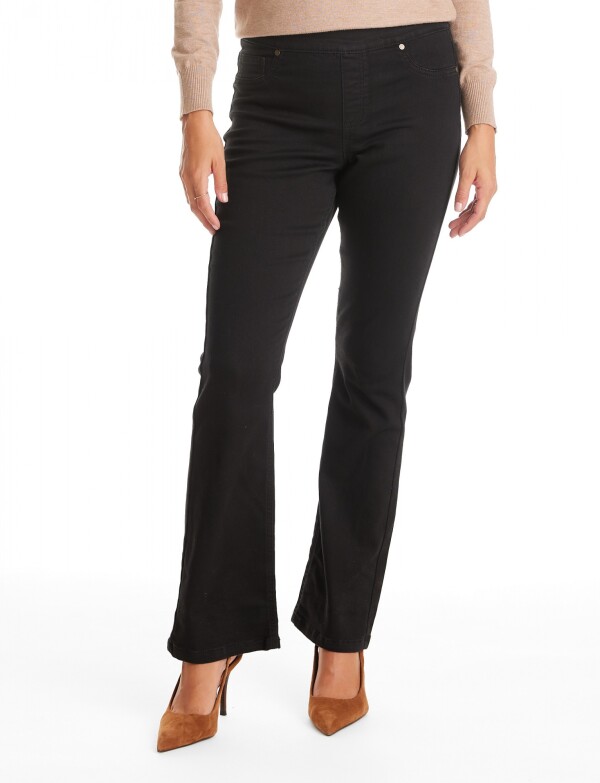 Jegging Bootcut NEGRO
