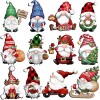 Set x 24 colgantes Santa Claus N/a