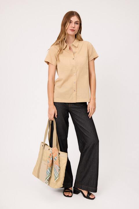 CAMISA ISLINA POLANCO Beige