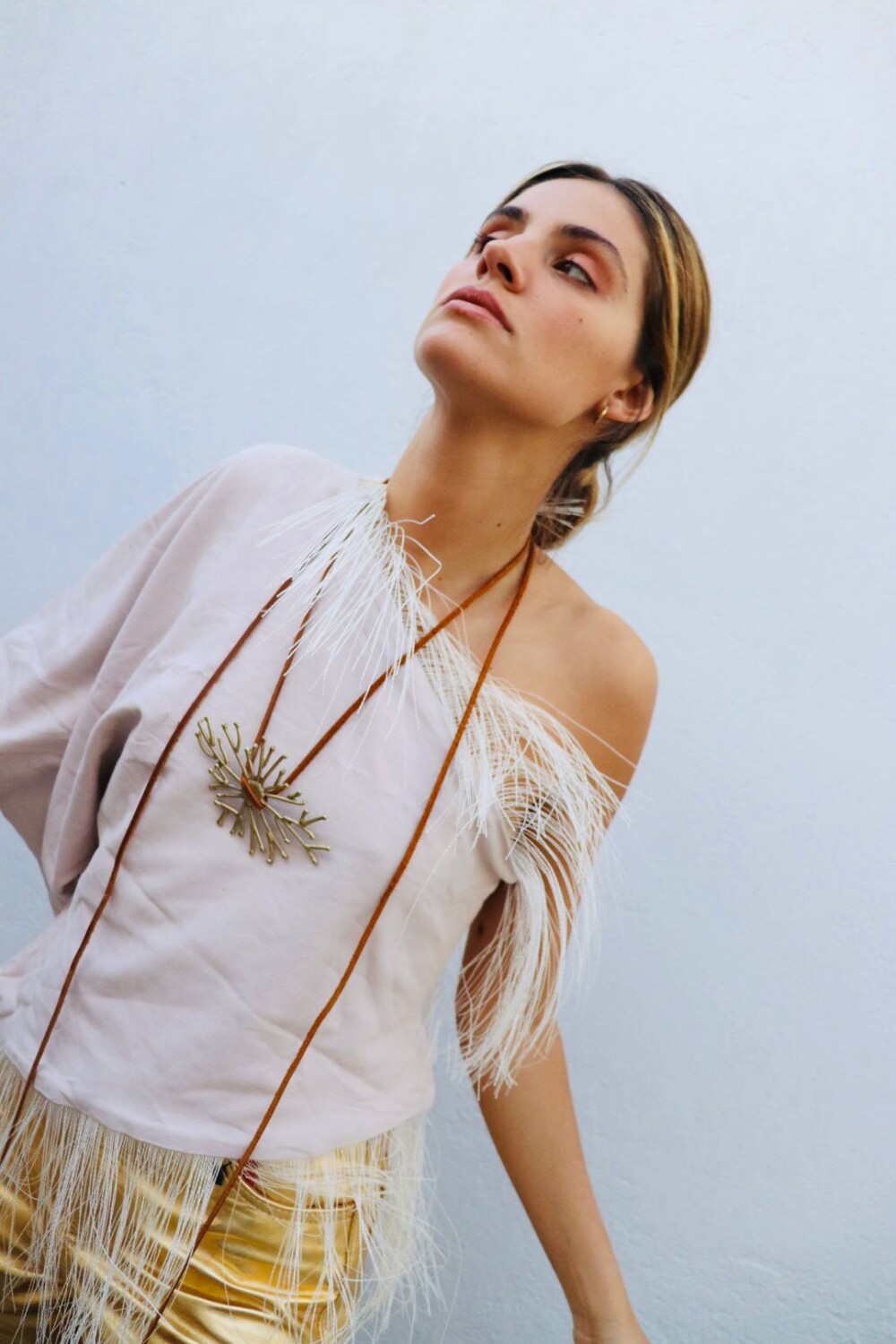 Root Necklace Dorado