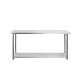 Mesada Acero Inoxidable c/Estante inferior 1.90 mts | Ventus VENEMC-1900D Mesada Acero Inoxidable c/Estante inferior 1.90 mts | Ventus VENEMC-1900D
