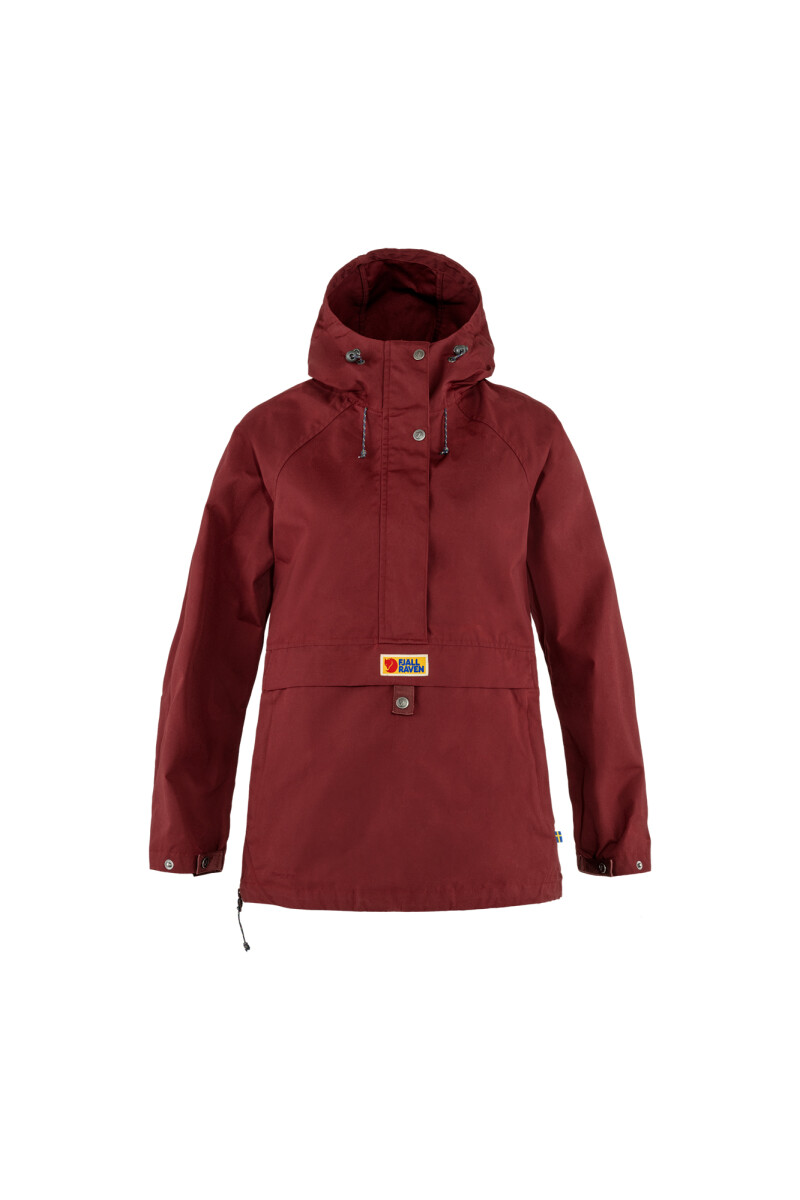 VARDAG ANORAK WOMEN Bordeaux Red
