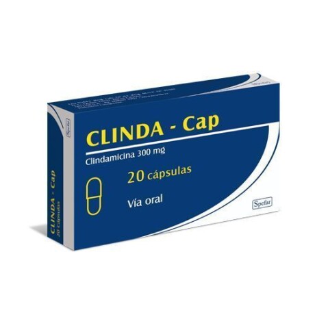 Clinda Spefar 300mg 20 Cápsulas Clinda Spefar 300mg 20 Cápsulas