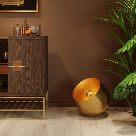 LUMINARIA DE PISO APOLLON SMOOTH Bronce - -