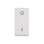 Módulo llave bipolar 10A 250V - Presta blanco ELE00834