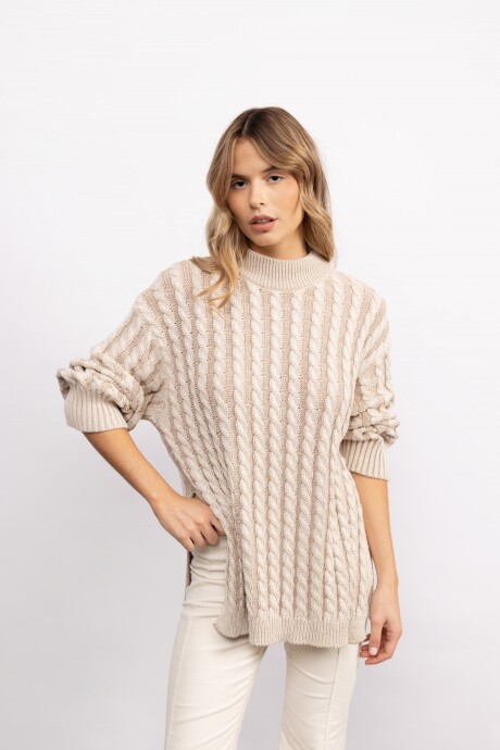 Sweater Edith Long Crudo