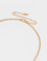 Collares Cortos Frutas Collar Corto Multidijes Frutas - Dorado