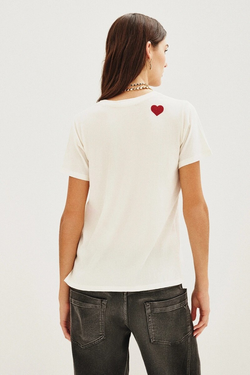 Remera Fall In Love Crudo
