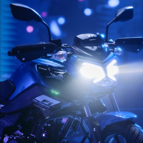 TVS Raider 125 FI Amarillo