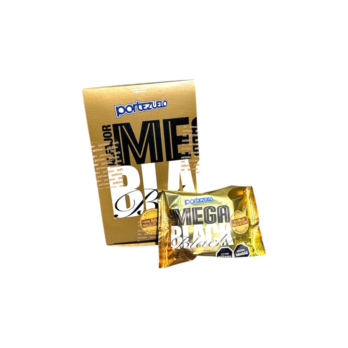 Alfajor Portezuelo Black x 6 - Mega 