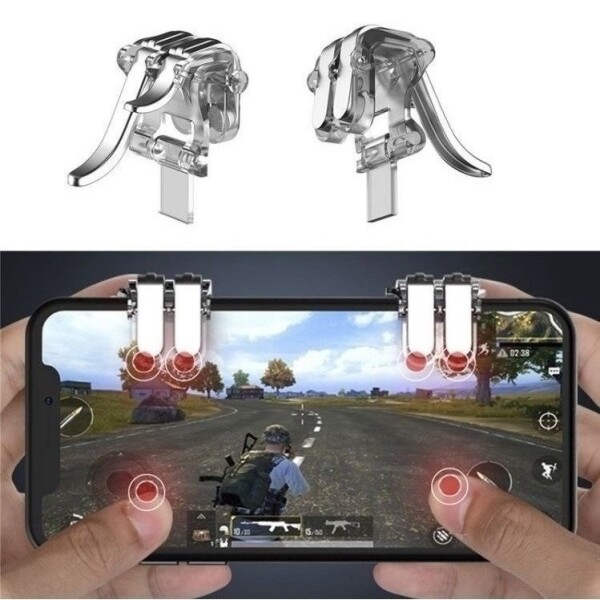 Gatillos Dobles W6 Botones Celular Game L1 L2 R1 R2 Gatillo Gatillos Dobles W6 Botones Celular Game L1 L2 R1 R2 Gatillo