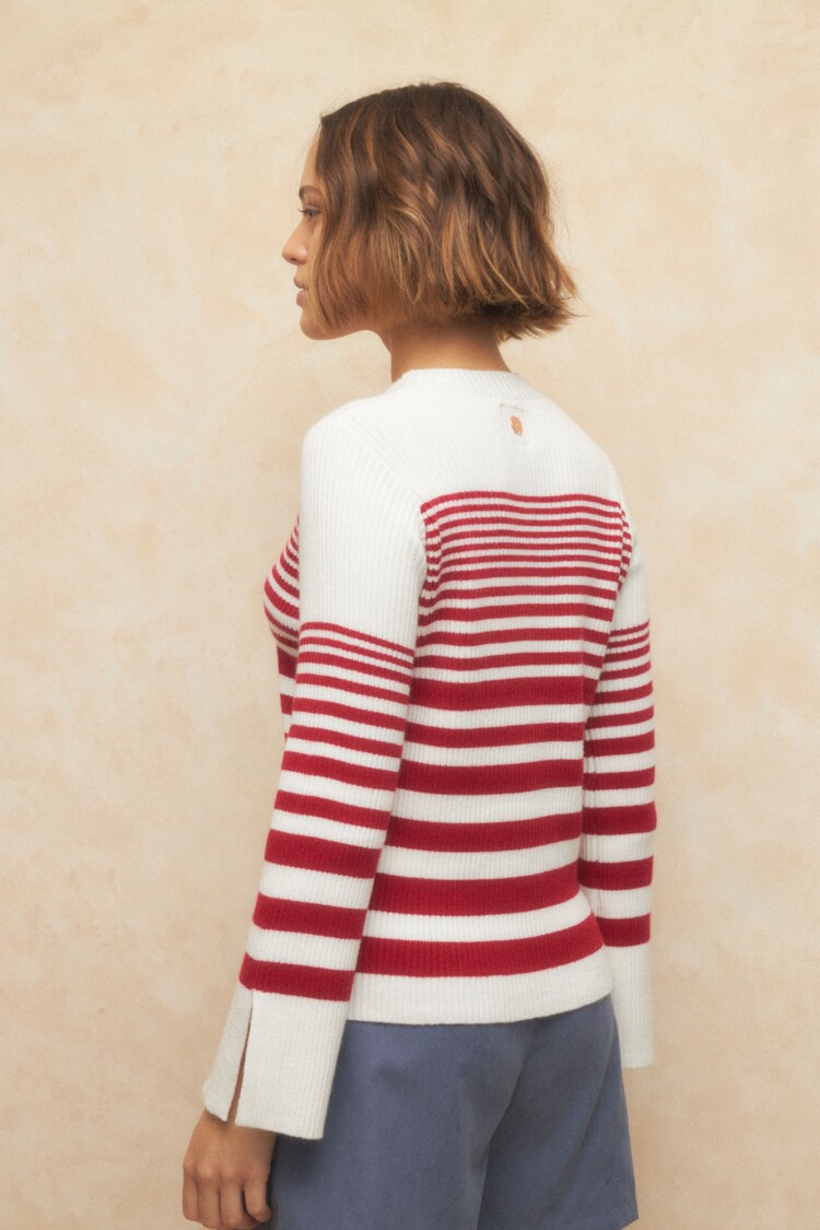 SWEATER SHELTER Rojo Oscuro