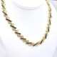 Collar En Oro 18K, Brillantes Y Zafiros Collar En Oro 18K, Brillantes Y Zafiros