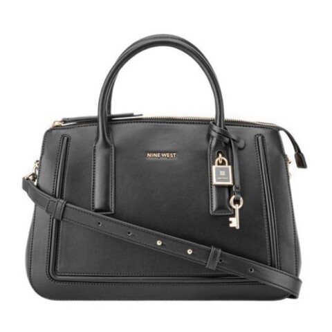 Satchel HB Tenely 2 Comp Satchel Black