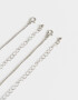 Collares para compartir Para Compartir Set De Collares Para Compartir - Plateado