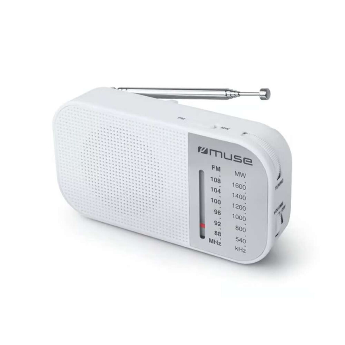 Radio De Bolsillo Muse - M-025rw Am Fm 