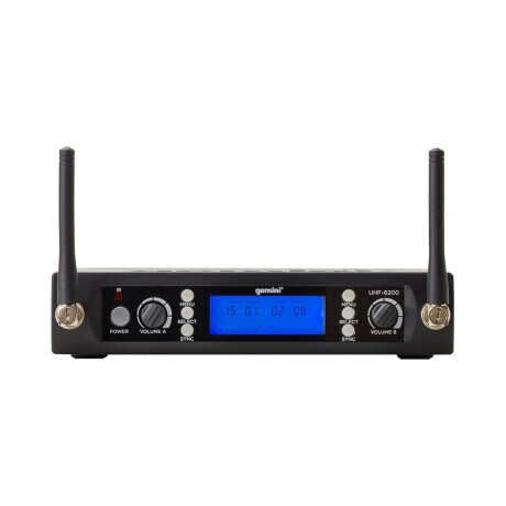 Microfono Inalambrico Gemini Uhf-6200hl-r2 X 2 Headset Microfono Inalambrico Gemini Uhf-6200hl-r2 X 2 Headset