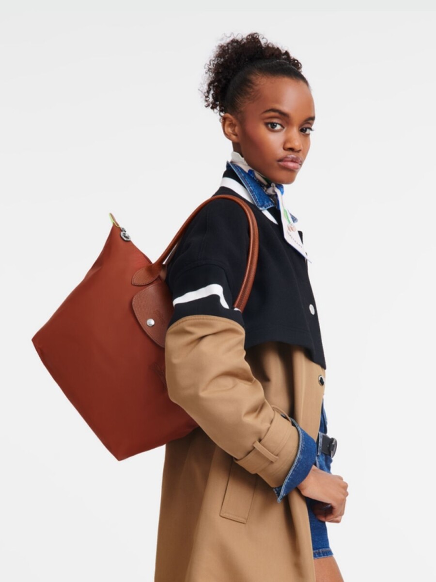 LONGCHAMP - Shoulder Bag Le Pliage Green M 