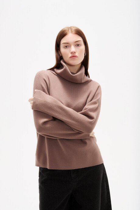 Polera Drucilla Taupe / Mink / Vison