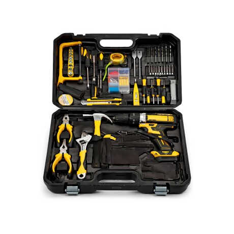 Taladro Atornillador Batería Ecodrop Max + Kit Herramientas Taladro Atornillador Batería Ecodrop Max + Kit Herramientas