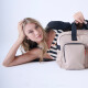 Bolso cartera Squash Kya Beige