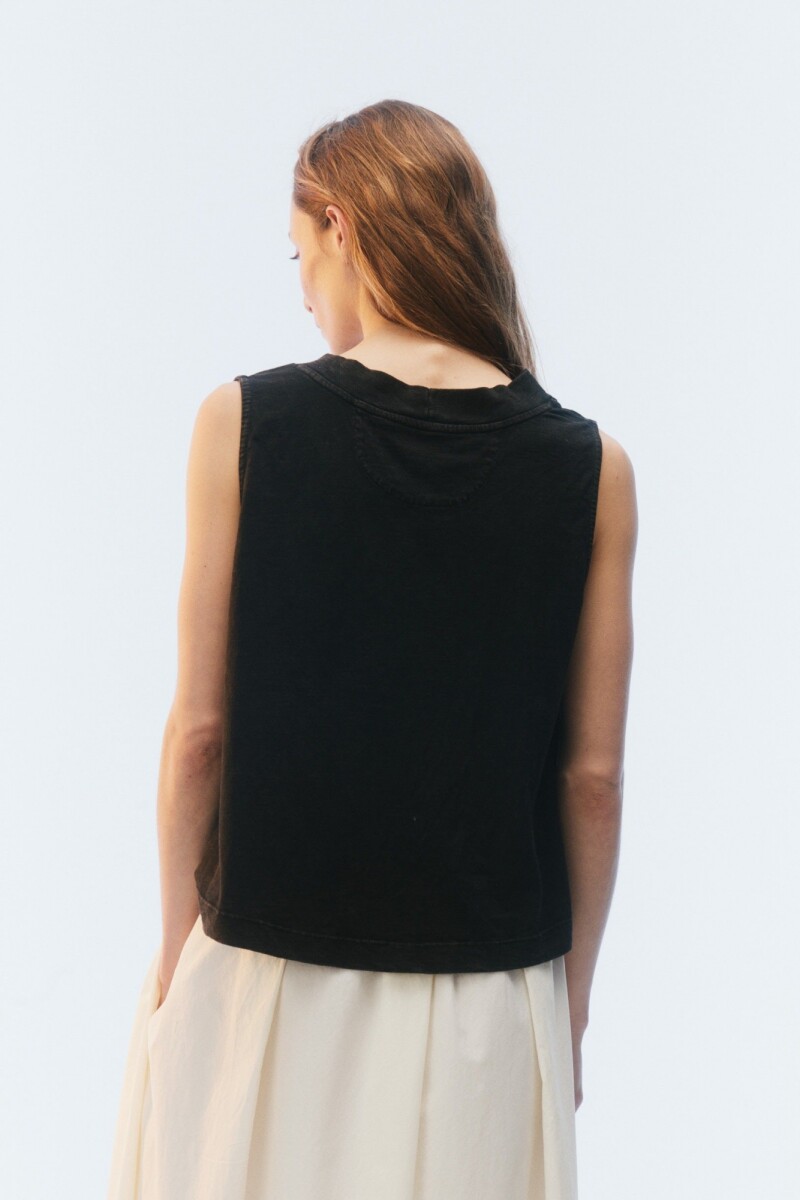 MUSCULOSA PARIS Negro