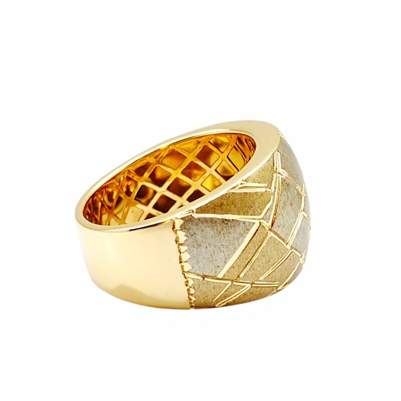 Anillo Labrado-Oro 18k-Sin Piedra-AN9524 sinpiedra