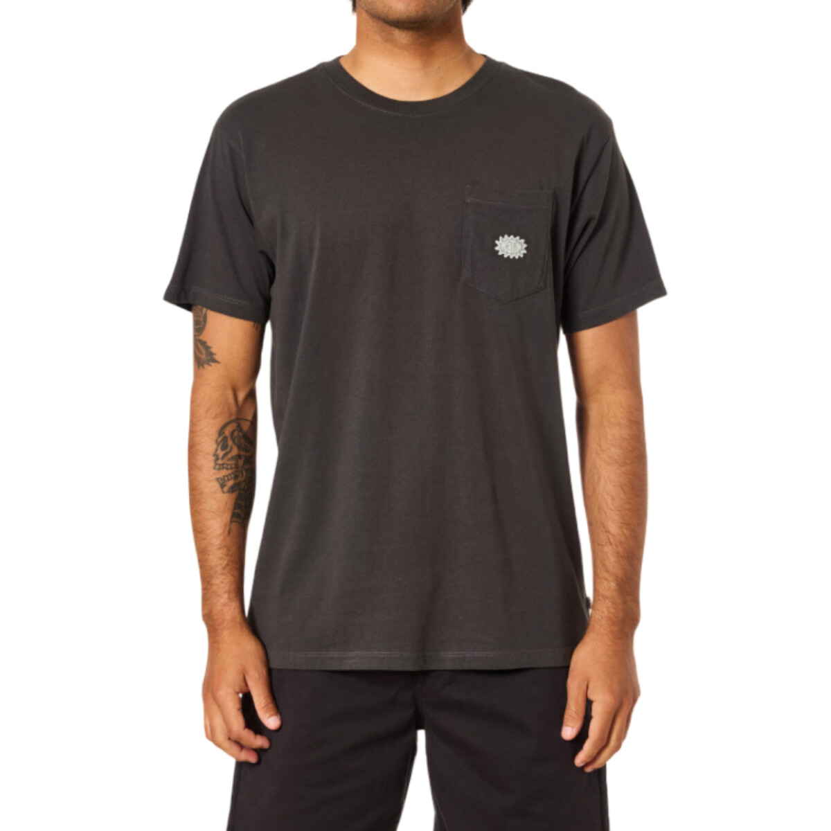 Remera Katin Amoeba Pocket - Negro 