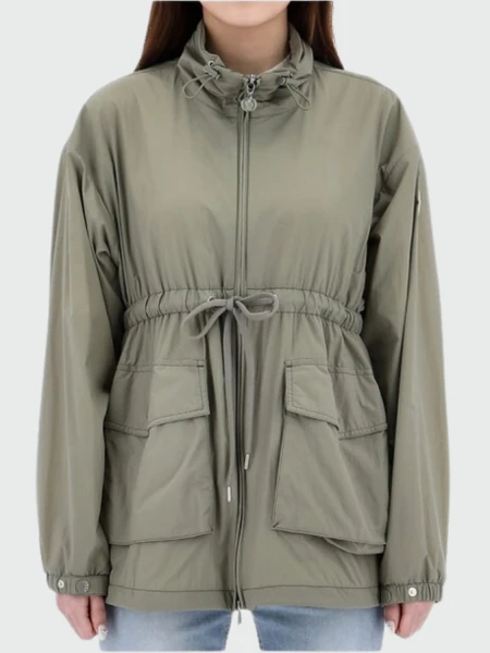Moncler - Parka con bolsillos, IADI Verde
