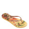 Sandalia de Mujer Havaianas Slim Tropical Amarillo