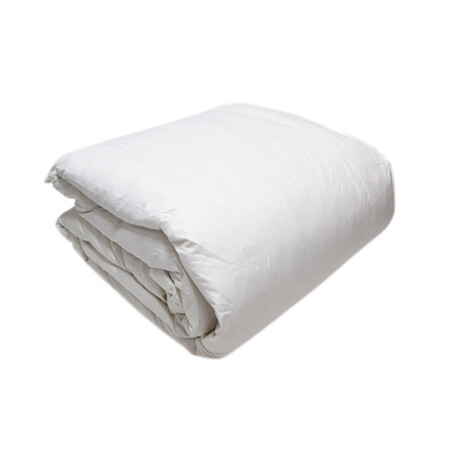 Set 2 Plazas c/ Acolchado Pluma Dohler + Calienta Cama Cuori Blanco