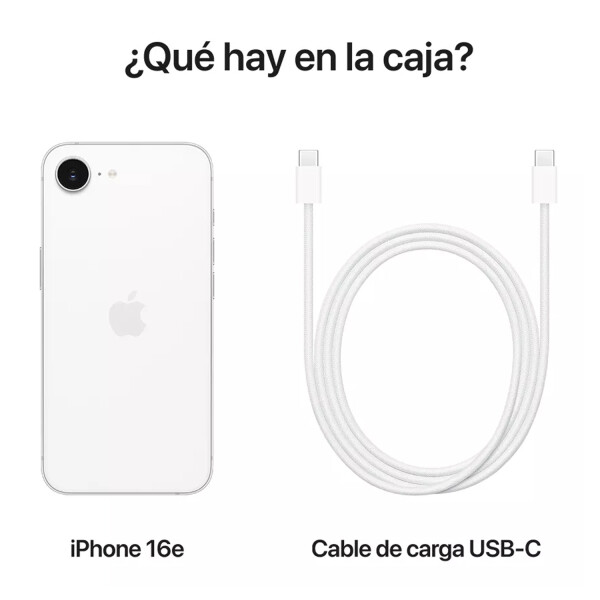 Iphone 16e 8/125 Gb 5g BLANCO