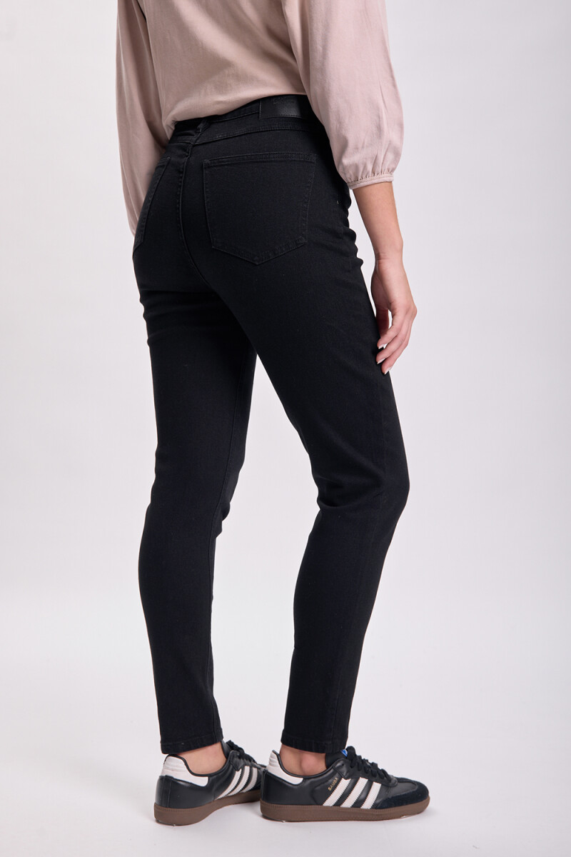 Pantalón jean skinny Negro