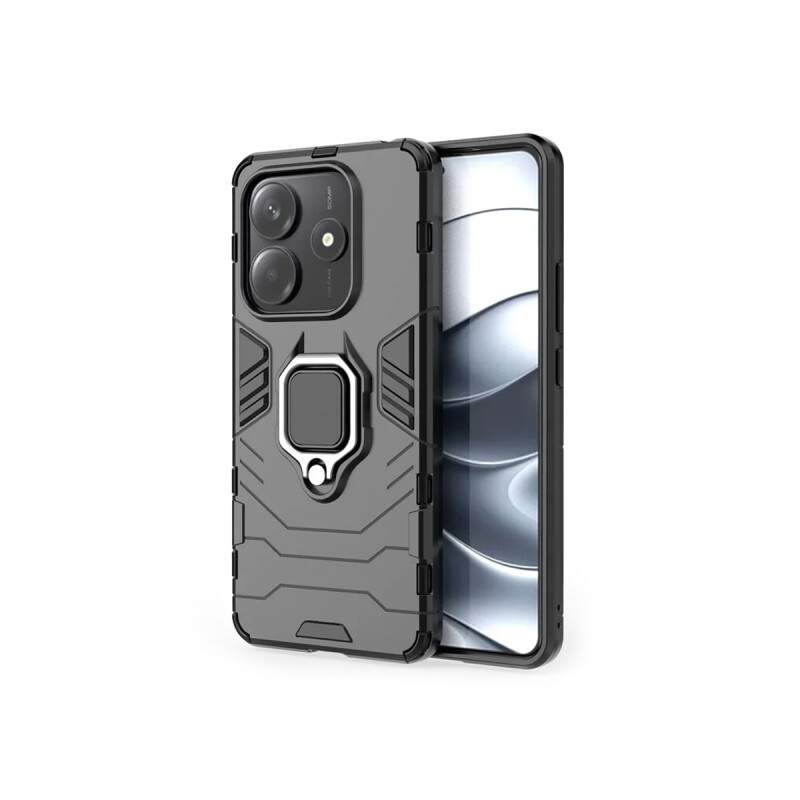 Protector para Xiaomi Redmi Note 14 5G con anillo color negro Protector Para Xiaomi Redmi Note 14 5g Con Anillo Color Negro