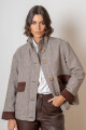 Campera gales Espiga chocolate