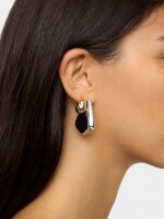 Set De Pendientes Bicolor bicolor
